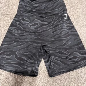 Gymshark Charcoal and Black Athletic Shorts